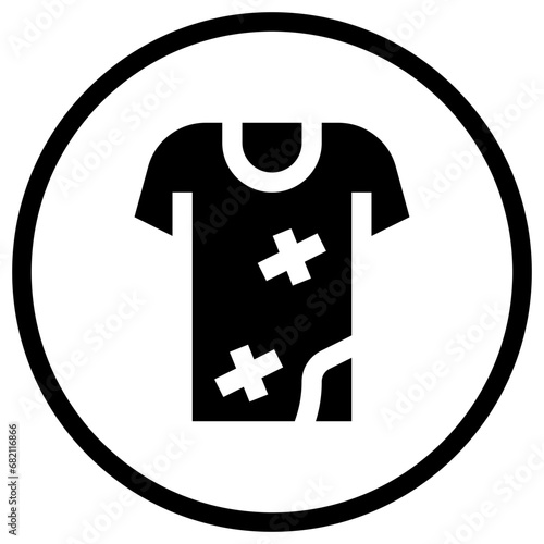 Dirty clothes Vector Icon Design Illustration