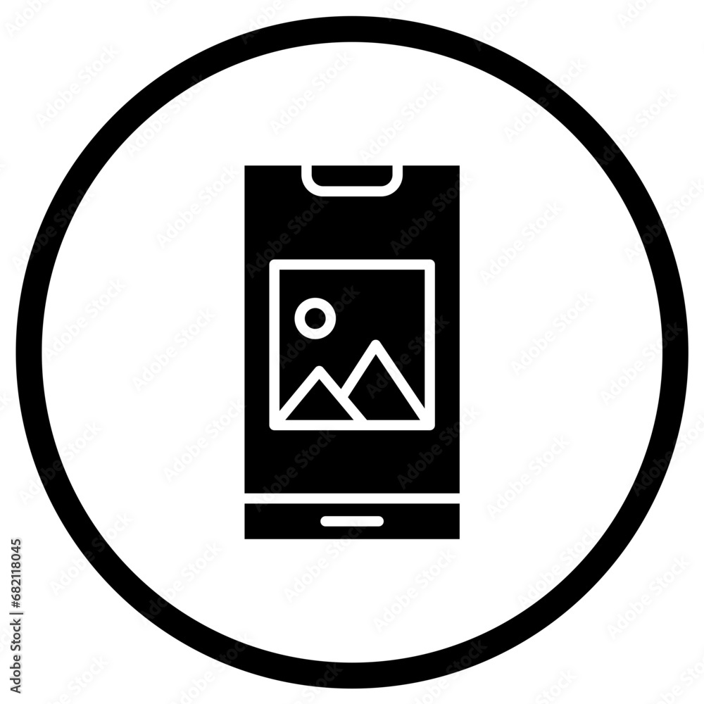 Photos Vector Icon Design Illustration Photos Vector Icon Design Illustration