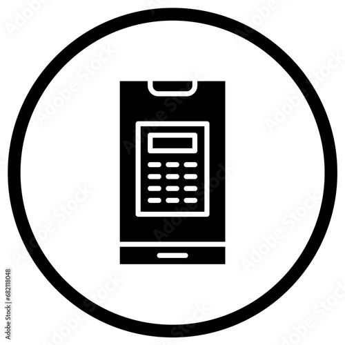 Calculator Vector Icon Design Illustration