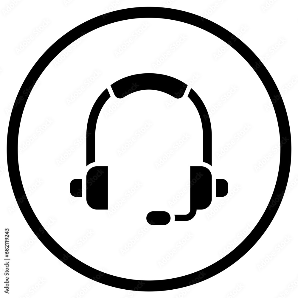 Headphone Vector Icon Design Illustration Headphone Vector Icon Design Illustration