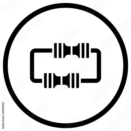 Resistance Vector Icon Design Illustration