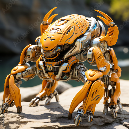 3d robot scorpion