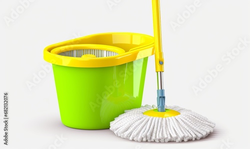 generic spin mop with bucket