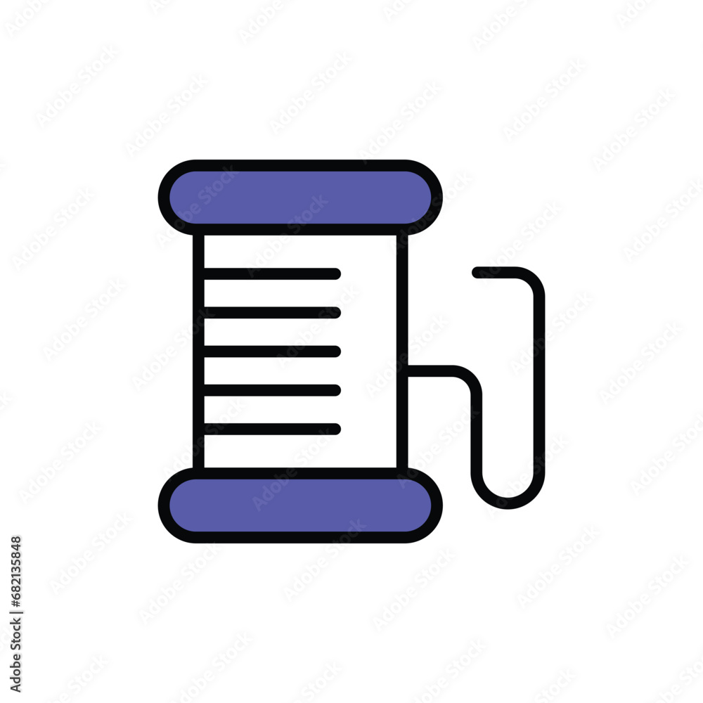 Sewing icon design with white background stock illustration Sewing icon design with white background stock illustration