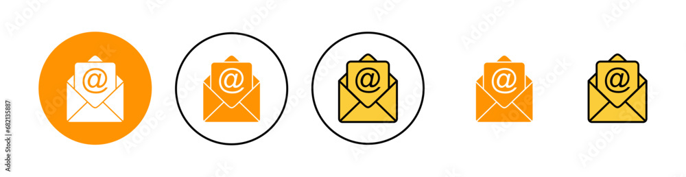 Mail icon set tor for web and mobile app. email sign and symbol. E-mail icon. Envelope icon Mail icon set tor for web and mobile app. email sign and symbol. E-mail icon. Envelope icon