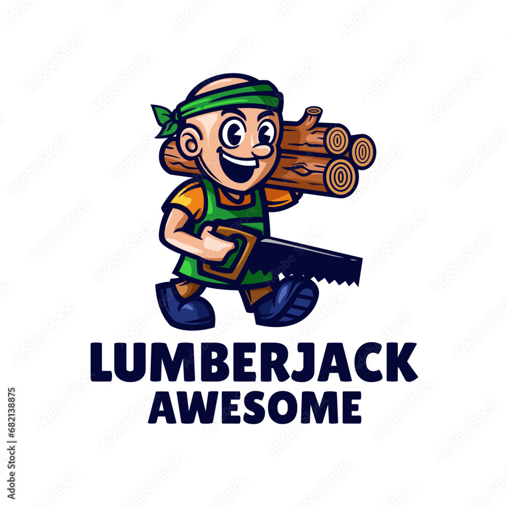 Lumberjack Logo Lumberjack Logo