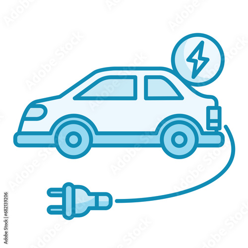 Electric Car Icon