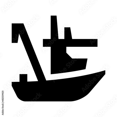 Fishing Boat Icon