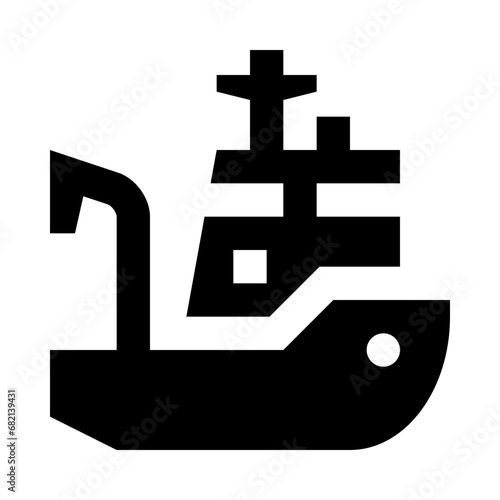 Fishing Boat Icon
