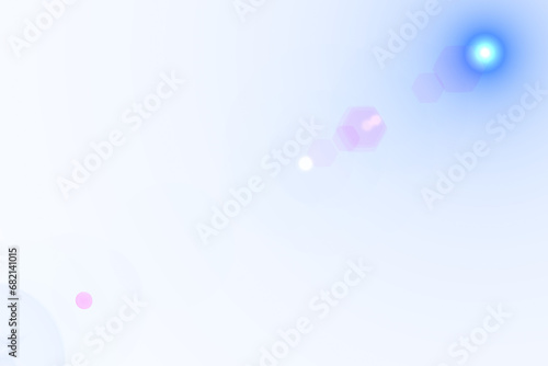 Digital png illustration of blue shiny lens flare effect on transparent background