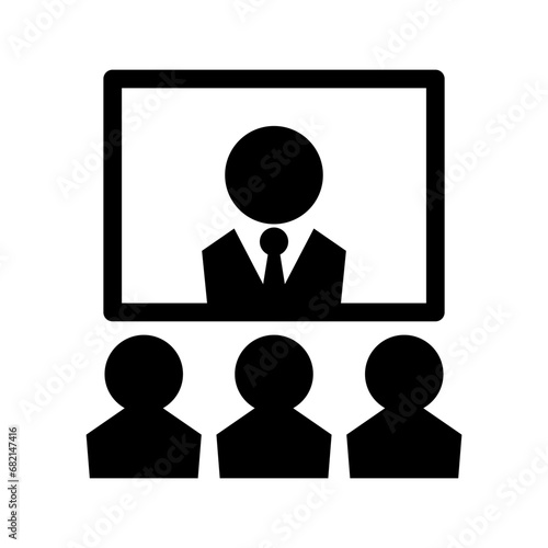 Video conference icon