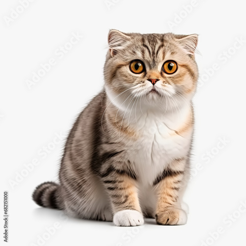 Scottish Fold cat © DigitalArt Max