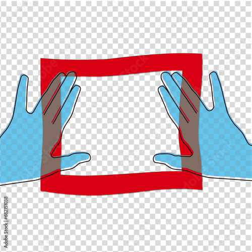 Vorlage Platzierung rot