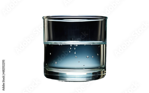 A Real Photo Showcase of an Isolated Lab Crucible for Chemical Analysis Isolated on a Transparent Background PNG. photo