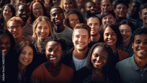 A Joyful Gathering of Smiling Faces