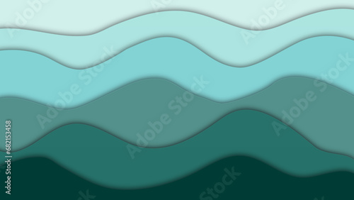 abstract blue wave background