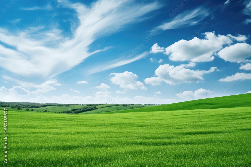 Obraz premium Captivating Image Of Scenic Green Field