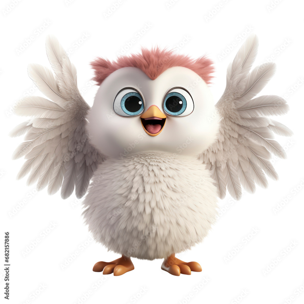 chubby, endearing creature with small wings and a big, friendly smile. chubby, endearing creature with small wings and a big, friendly smile.