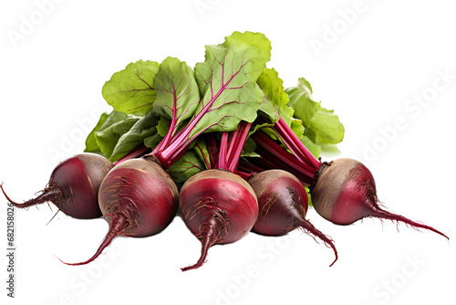Leafy Beets Root Transparent background