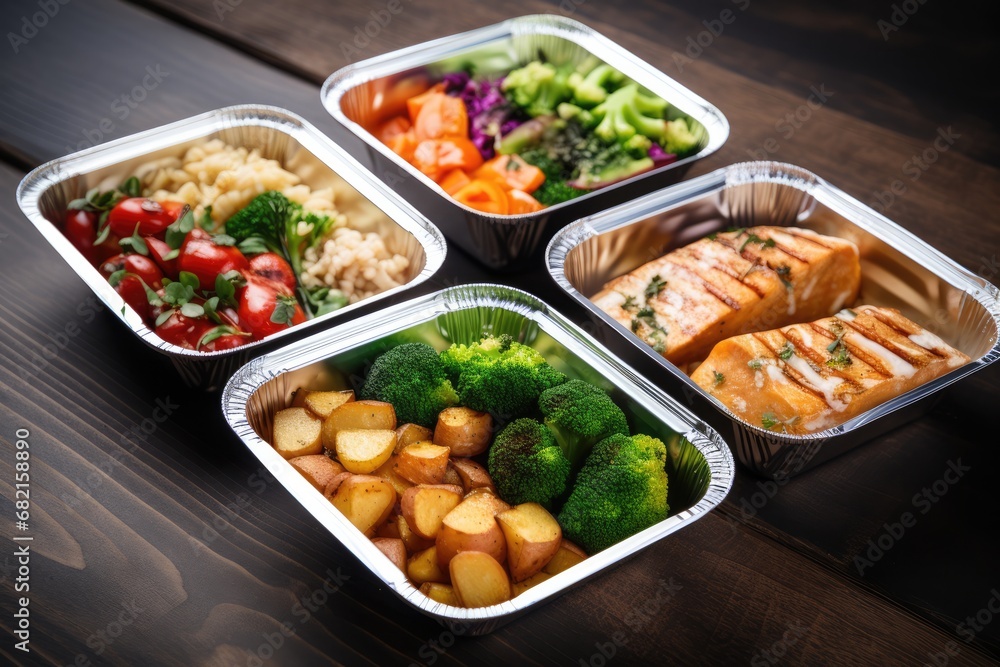 Ecofriendly Food Delivery Healthy Meals In Recyclable Containers