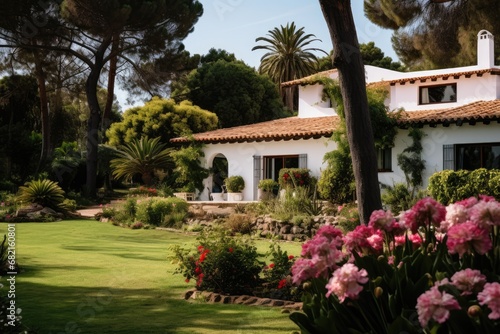 Mediterranean Villa With Garden And Private Beach Access © Anastasiia
