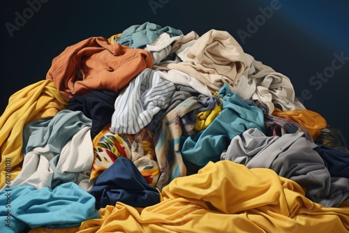 Принти на полотні A Pile Of Clothes