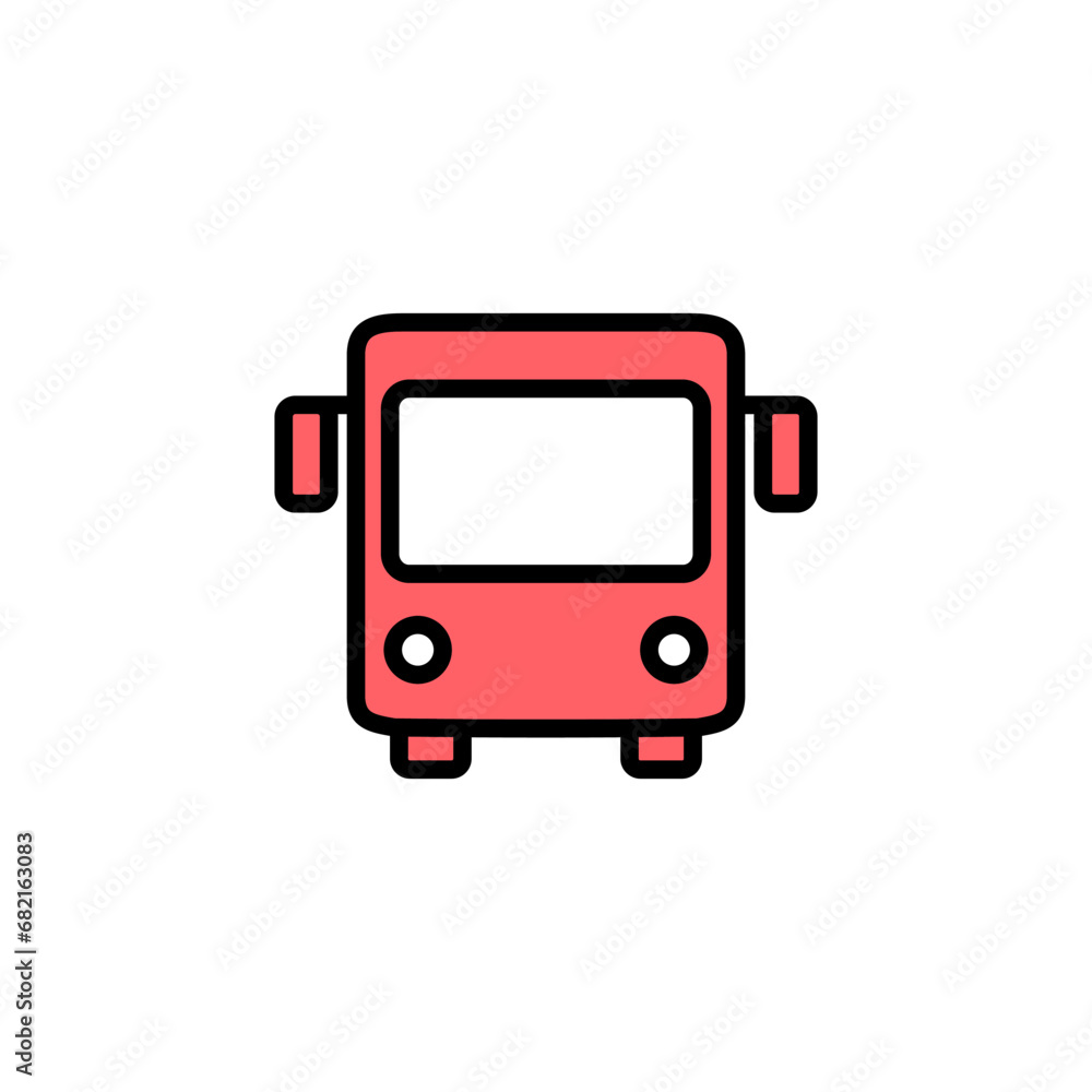 Bus icon set illustration. bus sign and symbol. transport symbol Bus icon set illustration. bus sign and symbol. transport symbol