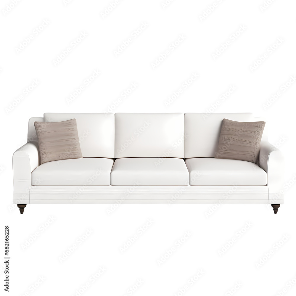 Outdoor sofa on transparent background, white background, isolated, stool illustration Outdoor sofa on transparent background, white background, isolated, stool illustration