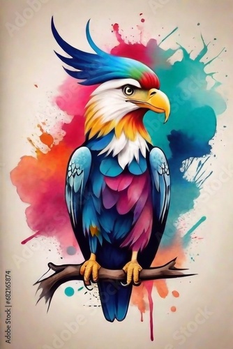parrot on a branch