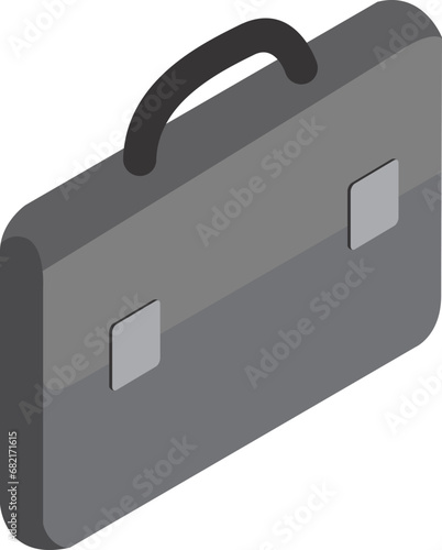 3D briefcase 