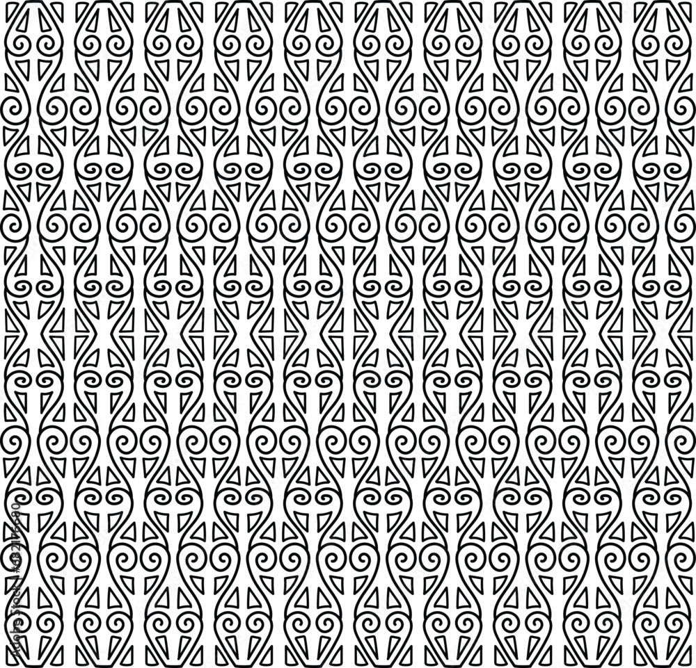 Fototapeta premium black and white pattern