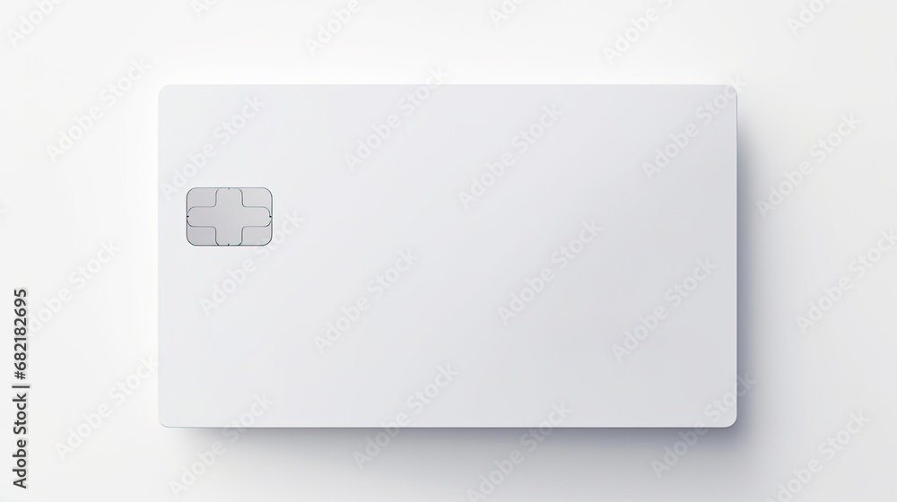 white credit card, top view, blank cover, empty space, mockup card white credit card, top view, blank cover, empty space, mockup card