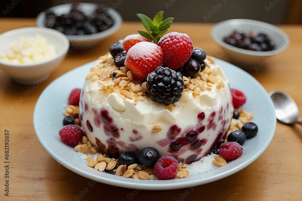 Delicious Bingsu desserts Delicious Bingsu desserts