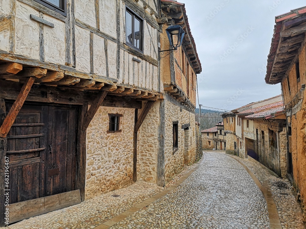 medieval town of calatañazor at soria, Spain