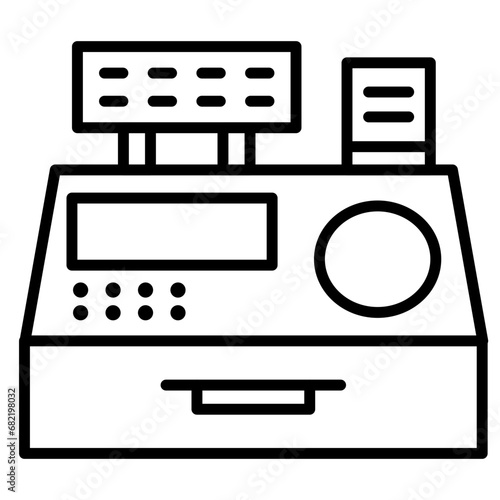 Cashier Machine Icon