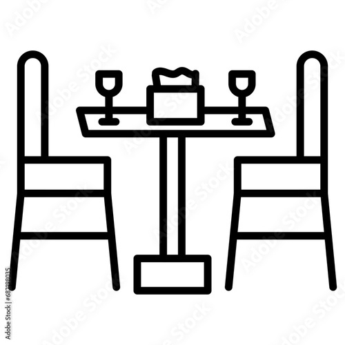 Dinner Table Icon