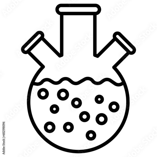 Three Neck Flask Icon