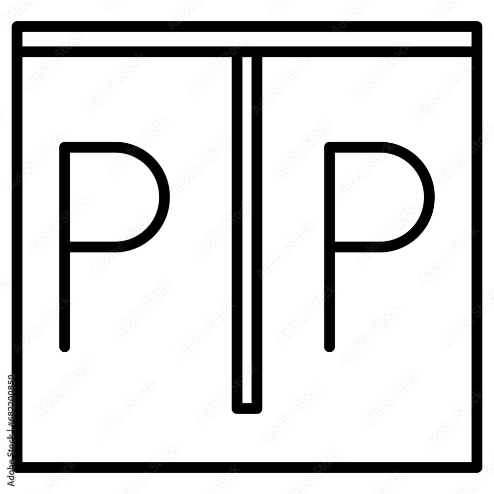 Parking Area Icon Parking Area Icon