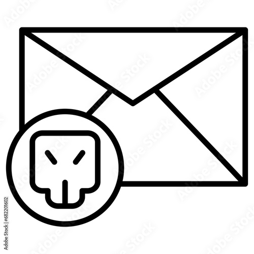 Email Hacked Icon