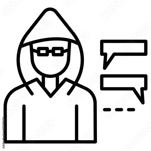 Chat Spyware Icon