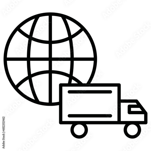 Global Delivery Icon