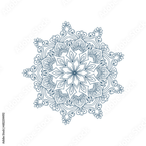 Classic stylish mandala design background