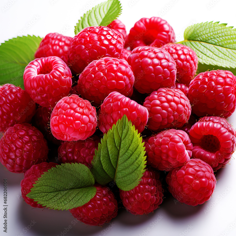 Radiant Raspberry Gathering: A Heartfelt Symphony of Berries and Leaves Radiant Raspberry Gathering: A Heartfelt Symphony of Berries and Leaves
