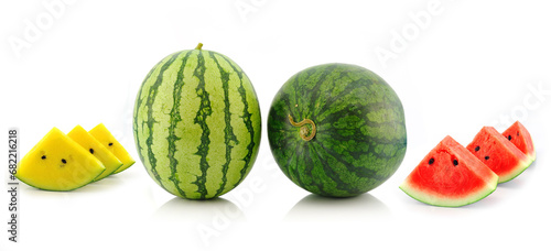 watermelon isolated on whiite background