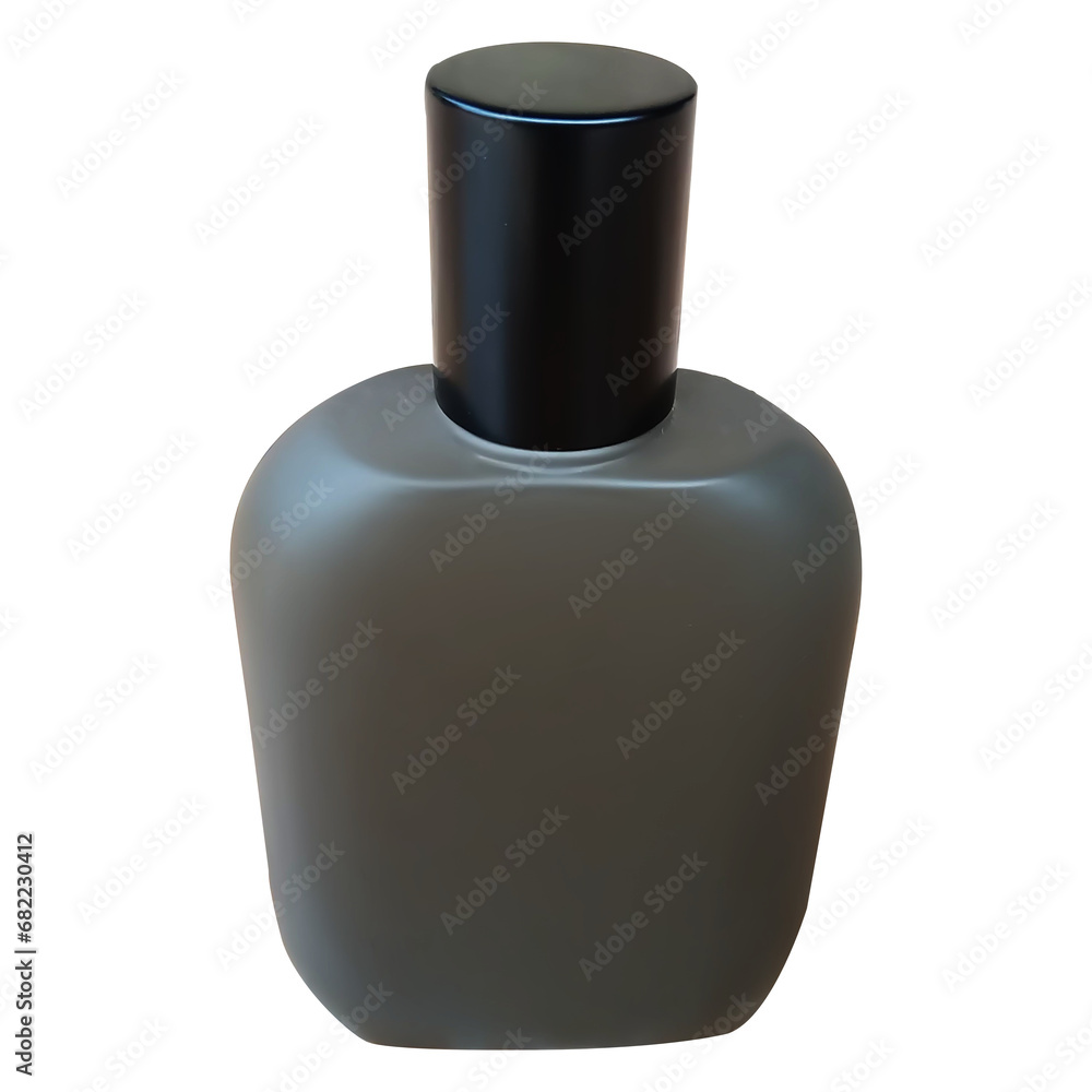 Ceramic or glass parfume spray bottle packaging for product mock up with different angle Ceramic or glass parfume spray bottle packaging for product mock up with different angle