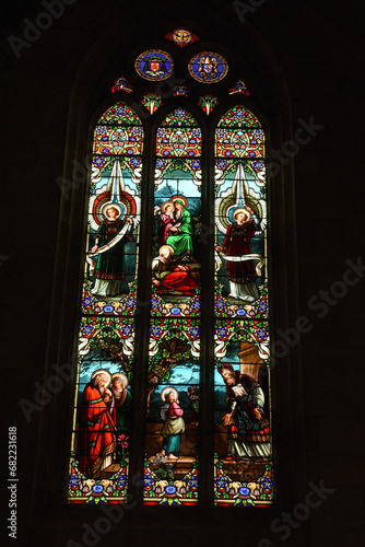 Lectoure Gers Cathédrale Saint Gervais Saint Protais vitraux