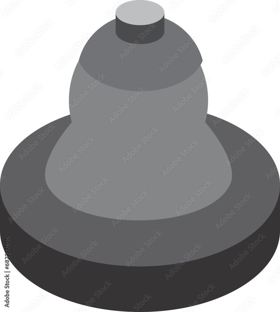 Fototapeta premium 3D desk bell 