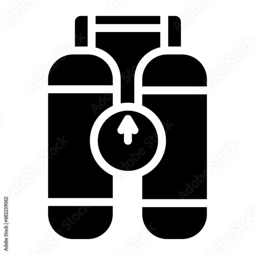 scuba tank glyph