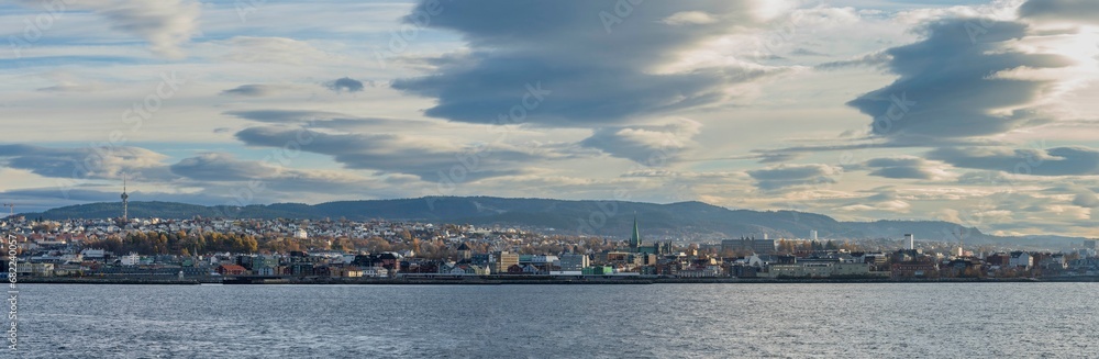 View from Trondheim, Norway