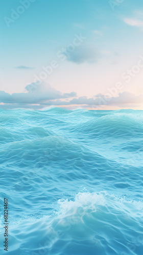 Minimal ocean waves background © Alicia